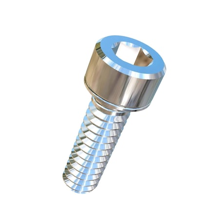 #4-40 Socket Head Cap Screw, Plain Titanium, 3/8 In Length